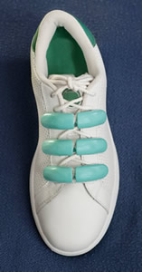Turquoise Shoe Weights